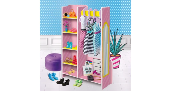 Lisciani Barbie módní butik s panenkou