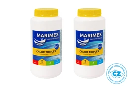 Marimex Chlor Triplex 1,6 kg - 2 ks