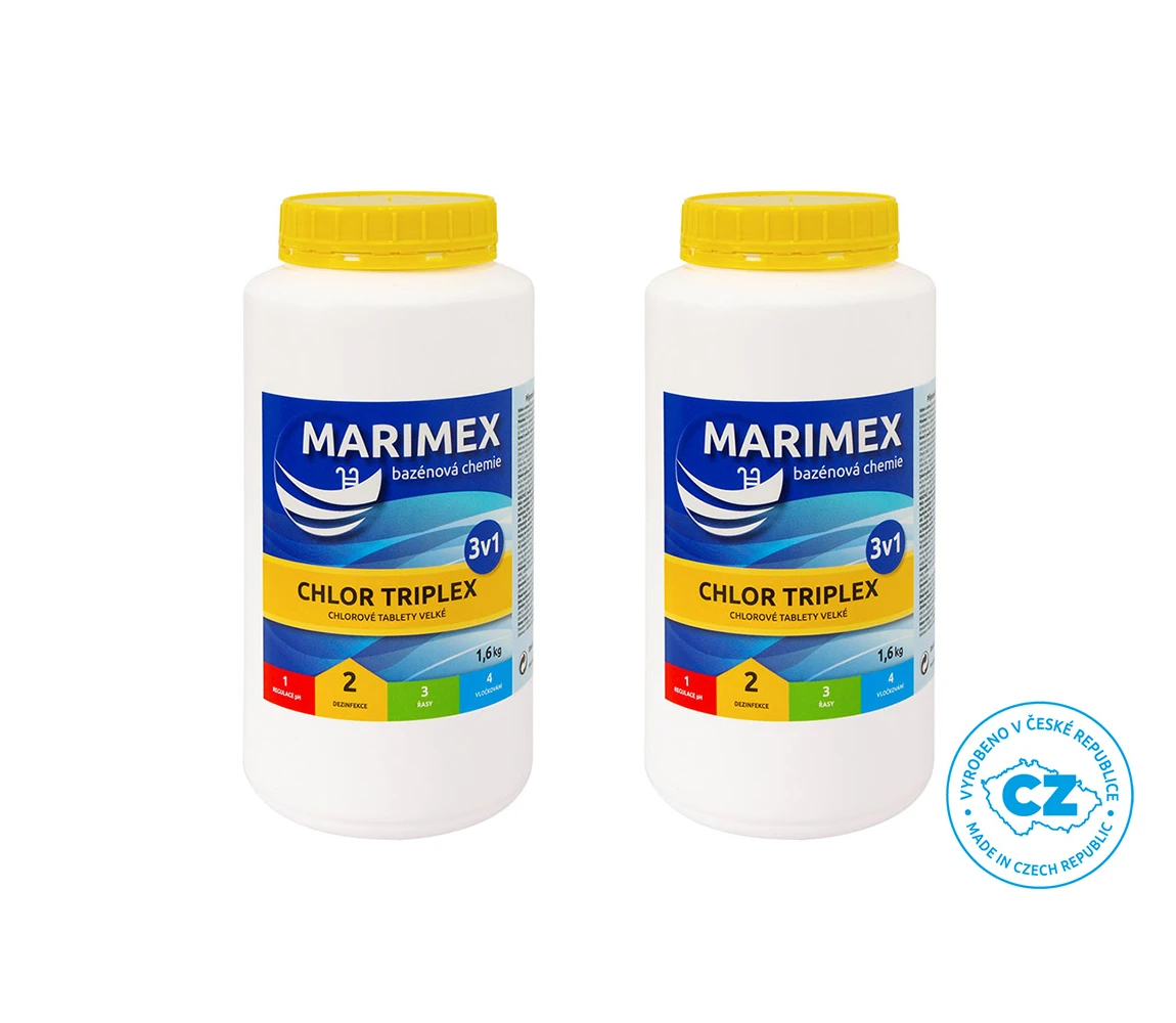 Marimex | Marimex Chlor Triplex 1,6 kg - 2 ks | 19900063
