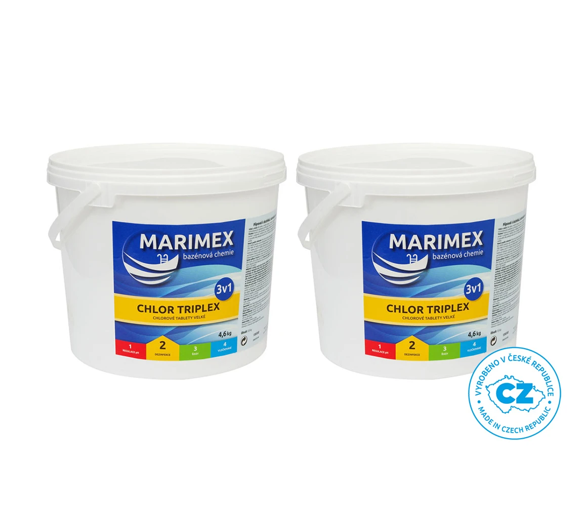Marimex | Marimex Chlor Triplex 4,6 kg - sada 2 ks | 19900031