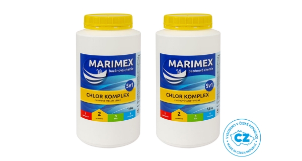 Marimex Komplex 5v1 1,6 kg - sada 2 ks