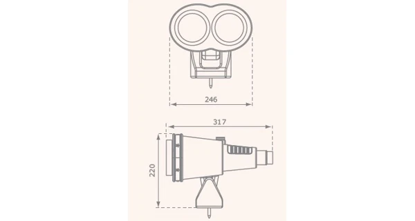 Marimex Play Dalekohled Star - tyrkysový