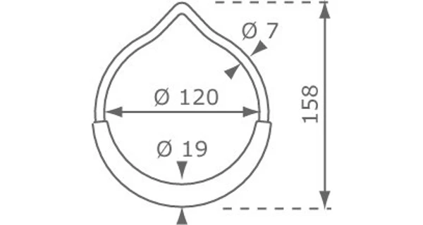 Marimex Play Houpací kruhy -  kov