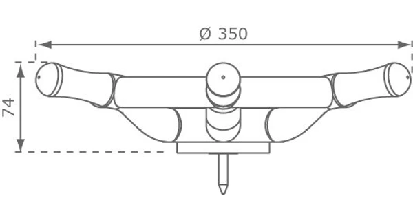 Marimex Play Kormidlo - žluté