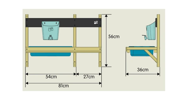 Marimex Play Kuchyňka maxi (přídavný modul)