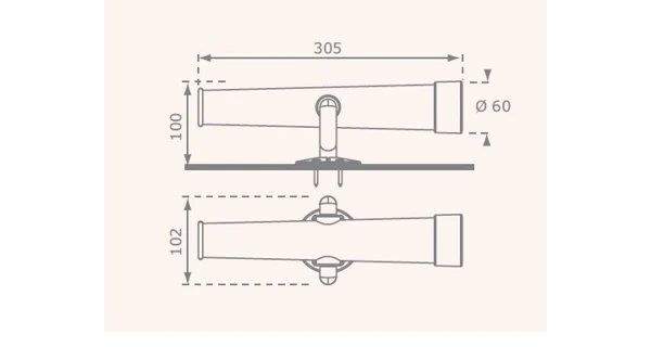 Marimex Play Teleskop - modrý