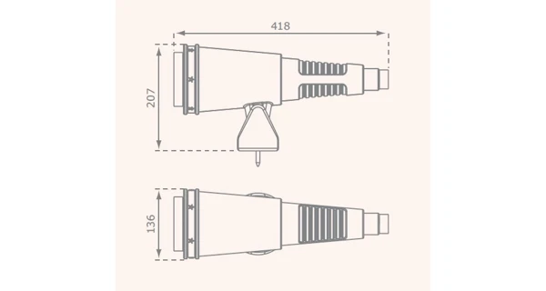 Marimex Play Teleskop Star - oranžový