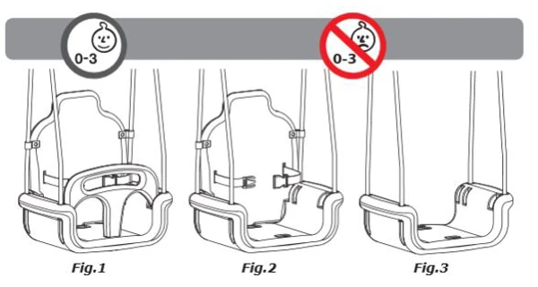 Marimex Play Závěsná houpačka Trix - oranžová