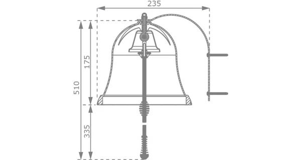 Marimex Play Zvonec - zelený