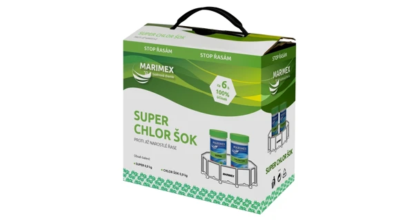 Marimex Super Chlor Šok 2x 0,9 kg