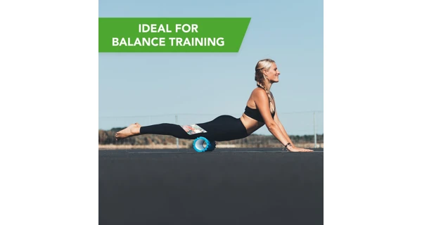 Masážní válec Foam Roller TUNTURI 33 cm / 13 cm oranžový