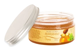 Med do sauny - vůně pepermint