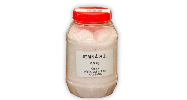 Mletá sůl 0,5 kg - natural