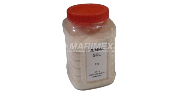 Mletá sůl 1 kg - natural