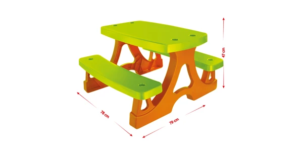 Mochtoys Piknikový stolek + lavičky (poškozený obal)