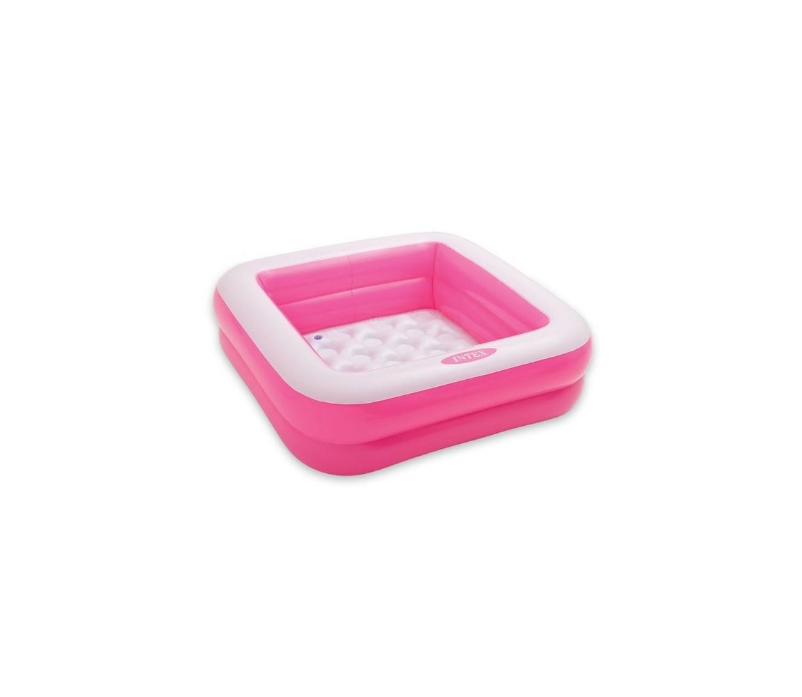 INTEX 57100RU čtverec růžový 85x85x23 cm