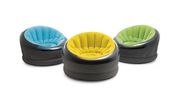 Nafukovací křeslo Intex Empire - modrá