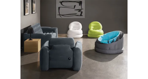 Nafukovací křeslo Intex Empire - modrá