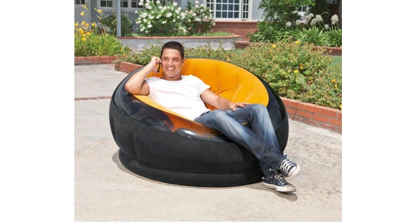 Nafukovací křeslo Intex Empire - oranžová