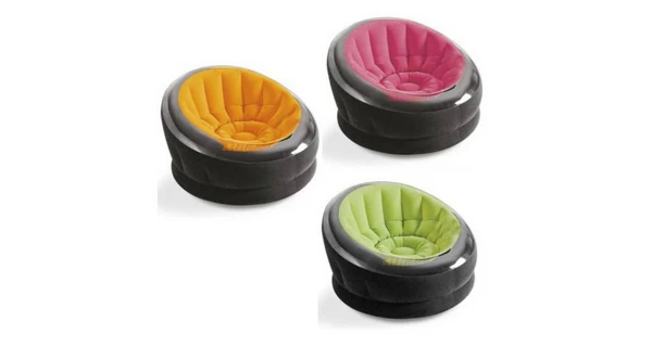 Nafukovací křeslo Intex Empire - růžová