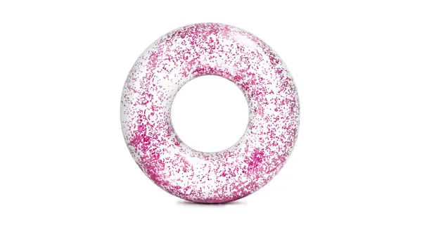 Nafukovací kruh 107 cm - třpytivý