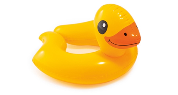 Nafukovací kruh 64 cm - kachna