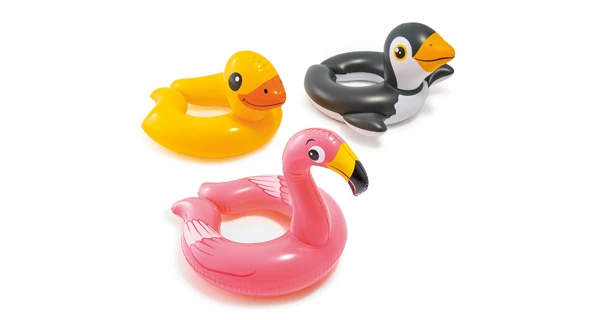 Nafukovací kruh 64 cm - plameňák