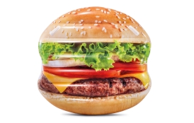 Nafukovací lehátko - hamburger