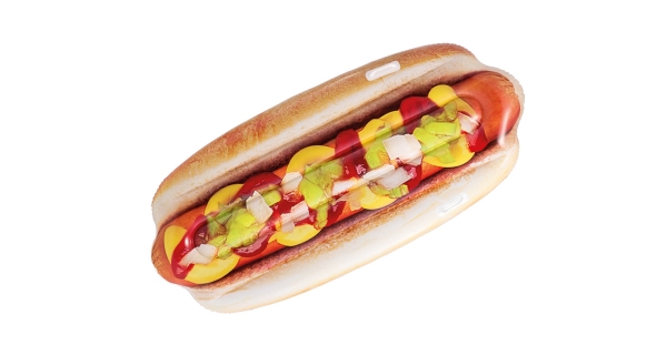 Nafukovací lehátko - hot dog
