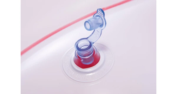 Nafukovací lehátko - jahoda