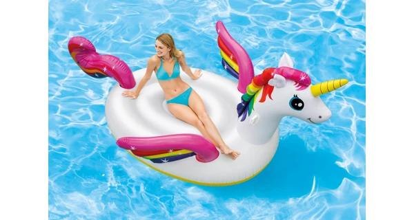 Nafukovací lehátko - jednorožec střední