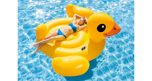 Nafukovací lehátko - kachna střední