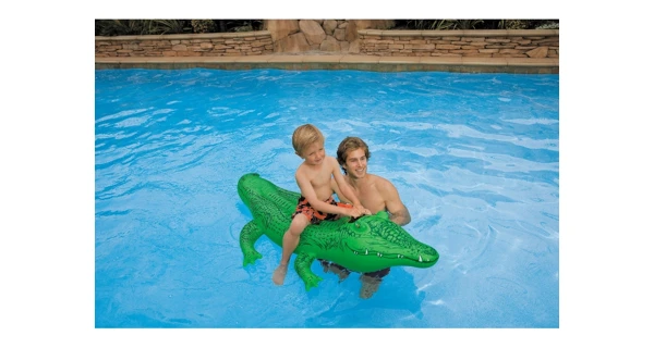 Nafukovací lehátko - krokodýl