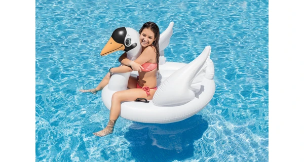 Nafukovací lehátko - labuť malá