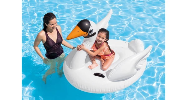 Nafukovací lehátko - labuť malá