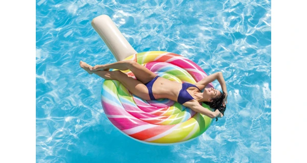 Nafukovací lehátko - lízátko