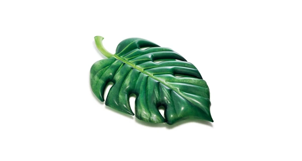 Nafukovací lehátko - palmový list