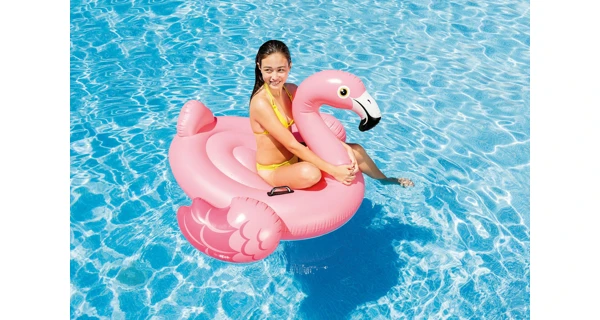 Nafukovací lehátko - plameňák malý