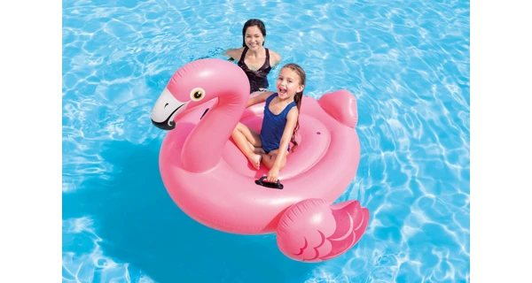 Nafukovací lehátko - plameňák malý