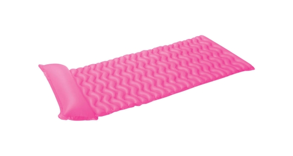 Nafukovací lehátko - vlnovka růžová