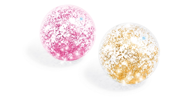 Nafukovací míč 51 cm - třpytivý