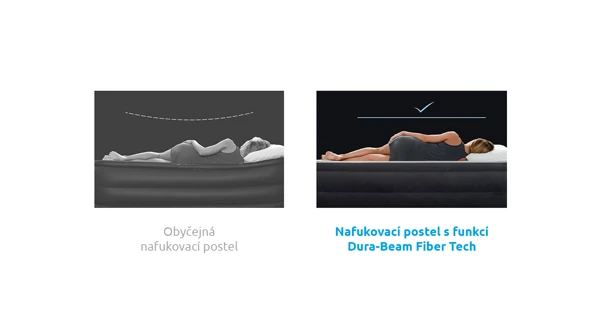 Nafukovací postel Intex Prestige Downy Twin
