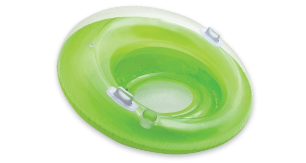 Nafukovací sedátko do vody - zelené