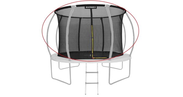 Náhradní ochranná síť pro trampolínu Marimex Premium 244 cm