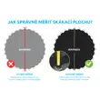 Náhradní skákací plocha pro trampolínu Marimex Comfort 305 cm - průměr 258 cm