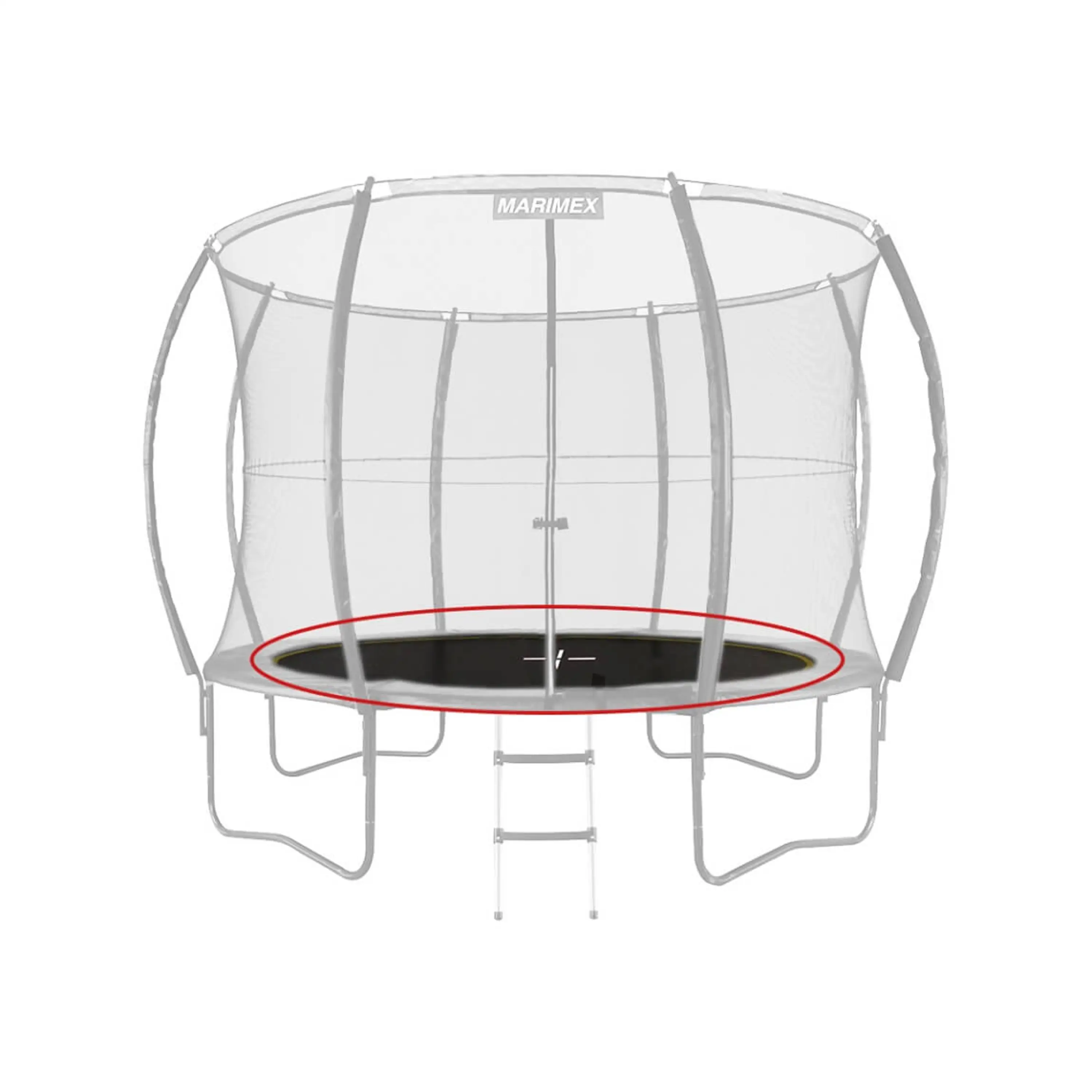 Marimex | Náhradní skákací plocha pro trampolínu Marimex Comfort 366 cm - průměr 321 cm | 19000208 Obrázek