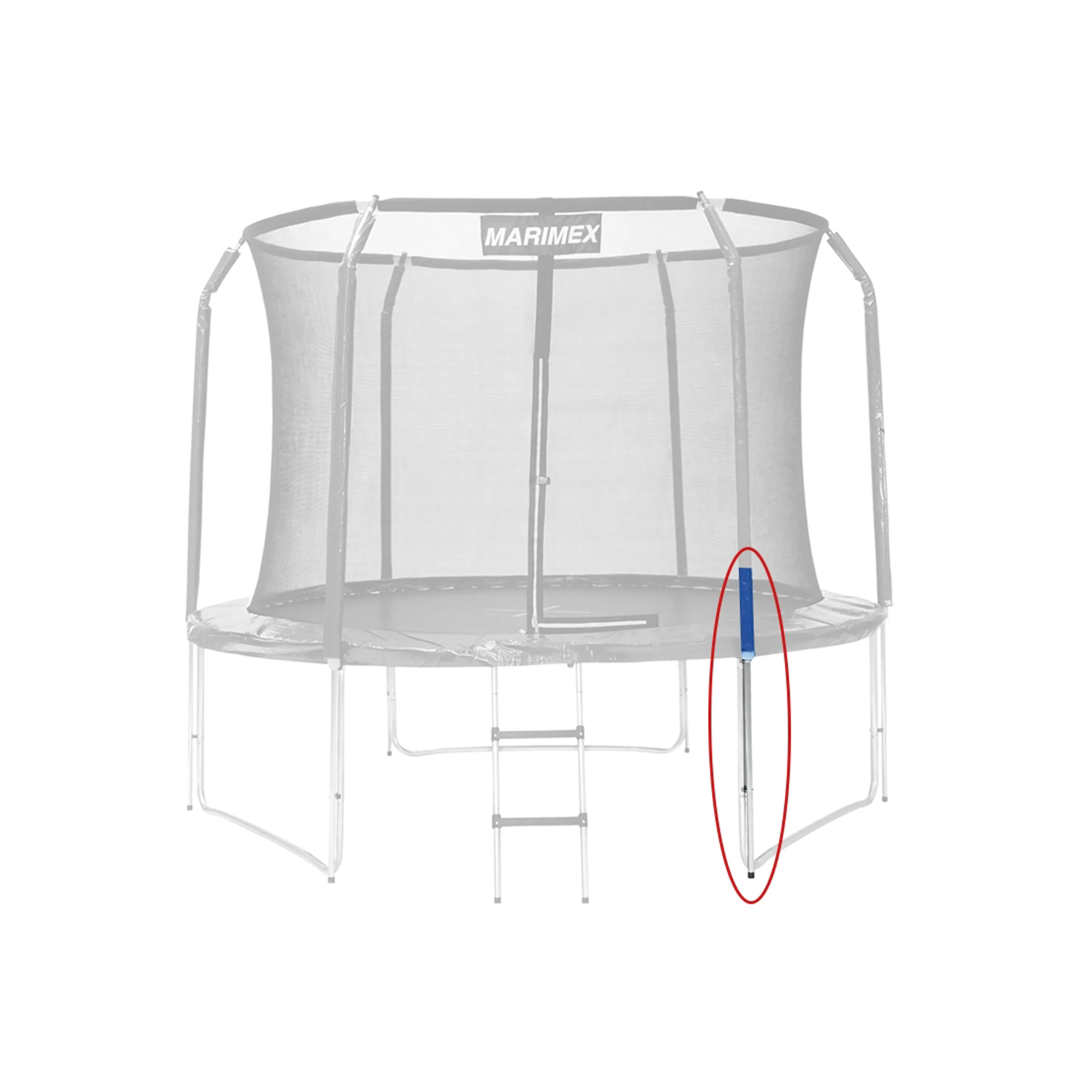 Marimex | Náhradní stojna ochranné sítě - dolní | 19000793 Obrázek
