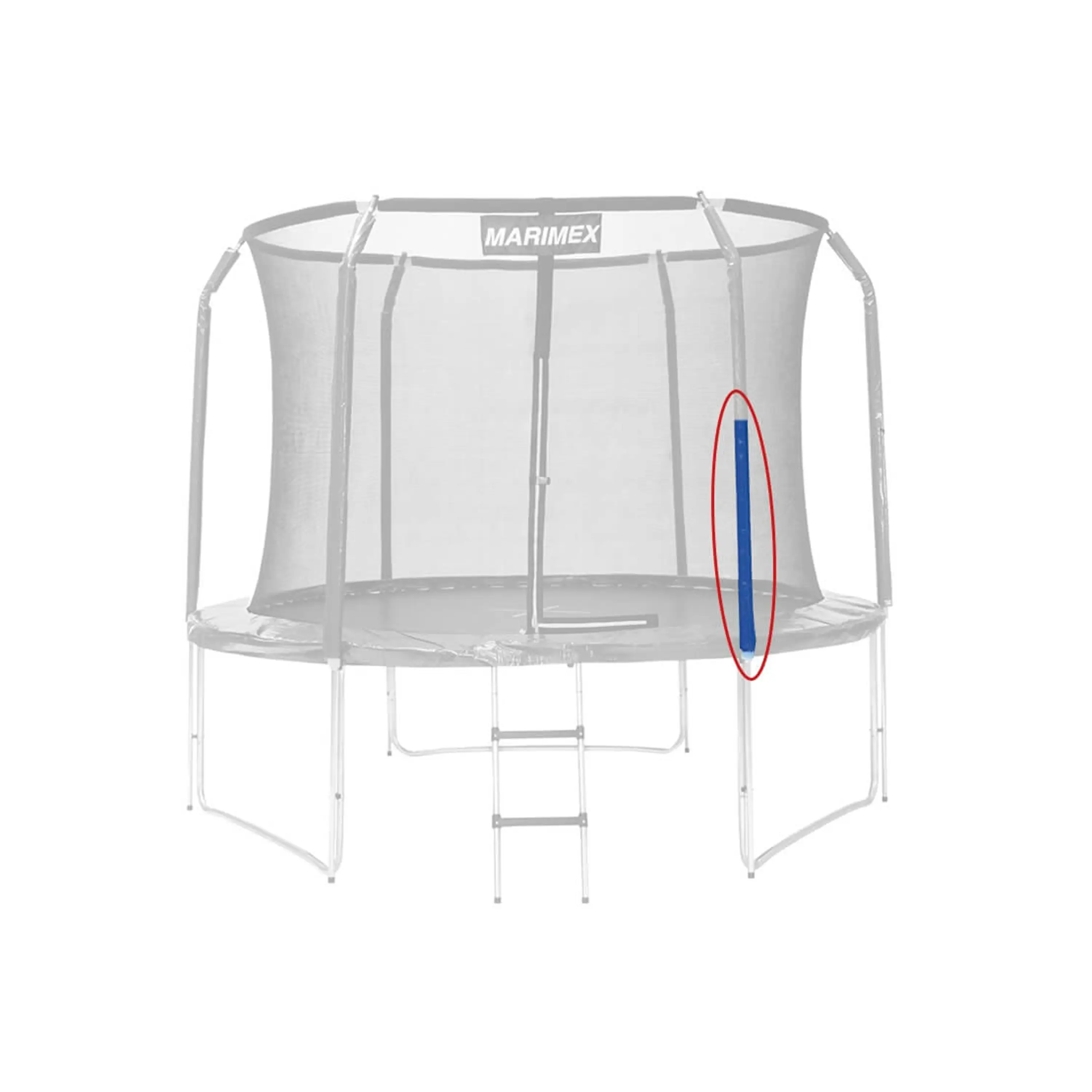 Marimex | Náhradní stojna ochranné sítě - střední | 19000791 Obrázek