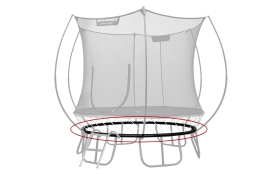 Náhradní trubka rámu pro trampolínu Marimex FreeJump 305 cm - 146 cm