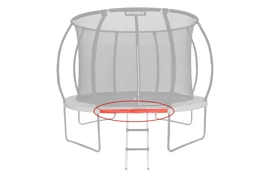 Náhradní trubka rámu pro trampolínu Marimex Premium 396 cm - 153,2 cm (užší konce)
